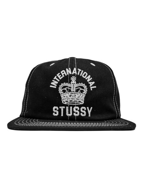 STUSSY【送料込】MID-DEPTH INTERNATIONAL CROWN STRAPBACK Stüssy: Mid Depth International Crown Strapback (Dark Olive