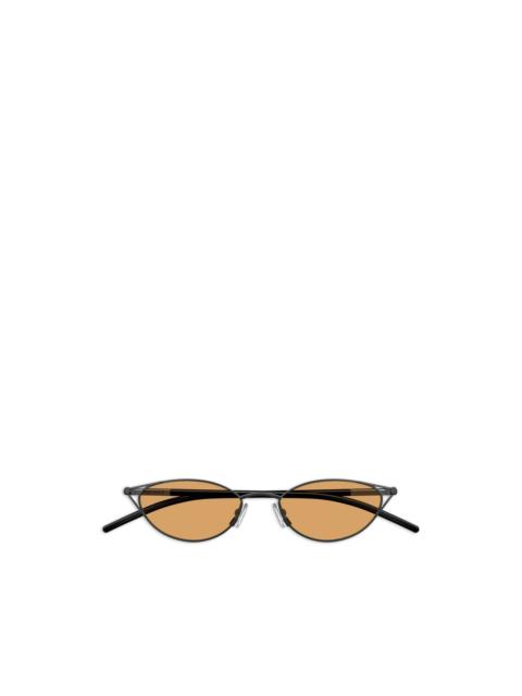 Alexander McQueen oval-frame sunglasses