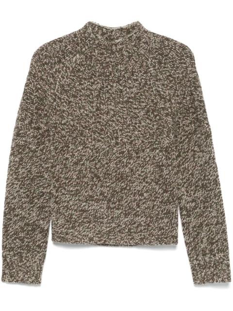 Aspesi mélange-effect sweater