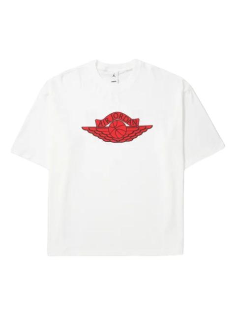Jordan Jordan x Saint Mxxxxxx S/S T-Shirt 'White University Red' FV4716-100