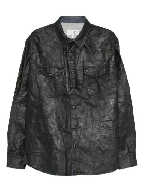 MM6 Maison Margiela double-pockets cotton shirt