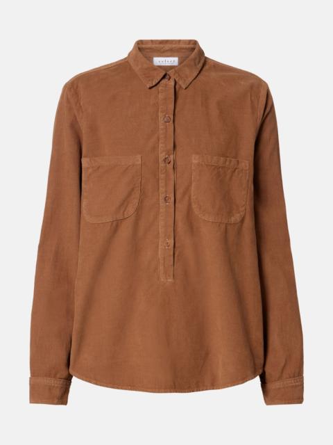 velvet Arielle cotton corduroy shirt