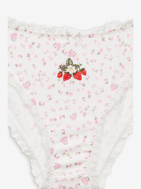 For Love & Lemons Floral Panty 3-Pack
