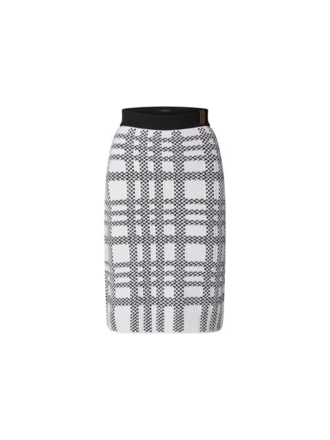Louis Vuitton Graphic Knit Skirt
