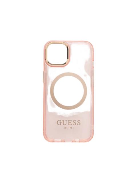 GUESS USA logo-print translucent iPhone case