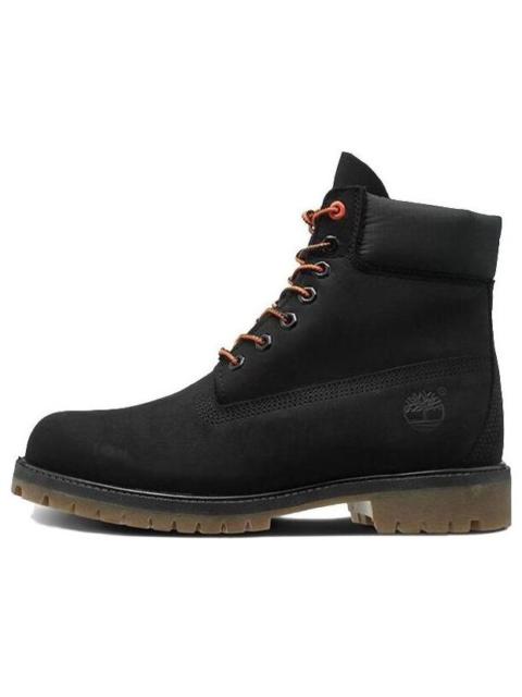 Timberland Timberland 6 Inch Premium Wide-Fit Boots 'Black Nubuck' A1U7M