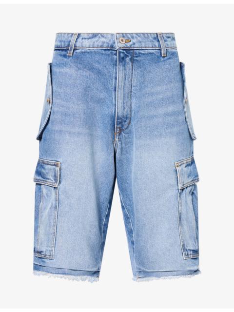 GALLERY DEPT. Theo Cotton Denim Cargo Shorts