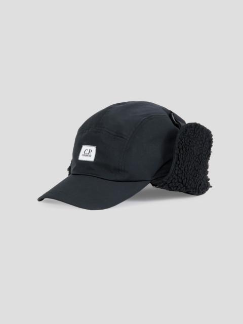 CP COMPANY｜ (Chrome-R Earflap Cap (17CMAC083A 005904A 7 C.P. Company 'chrome-r Earflap' Cap | italist