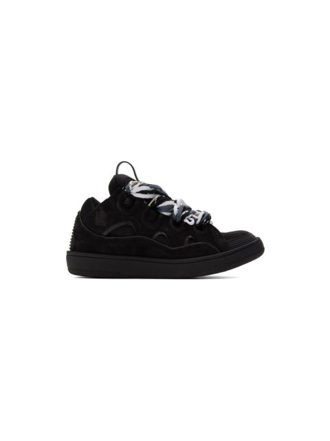 Lanvin Black Curb Sneakers