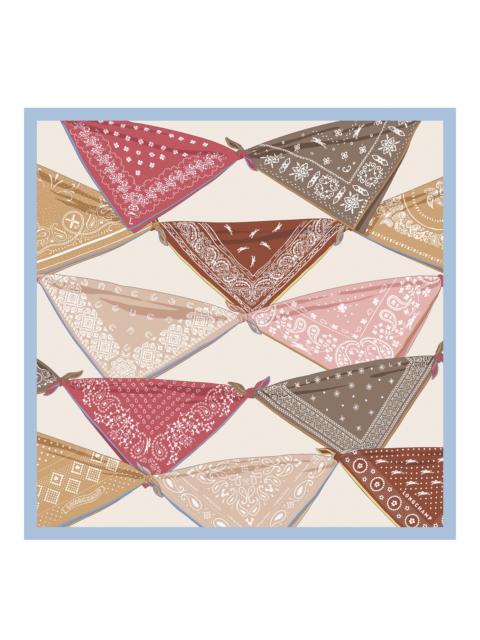 Longchamp La Baroudeuse Silk scarf 50