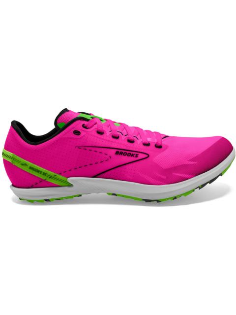 BROOKS Brooks Draft XC Spikeless Pink Glo Green Black