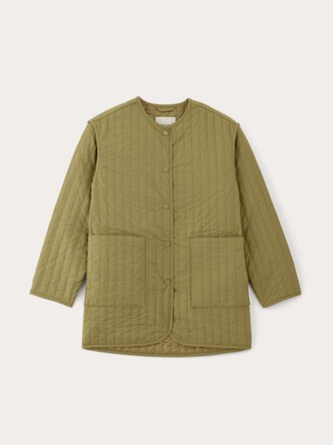 EVERLANE THE MIDI QUILTED LINER