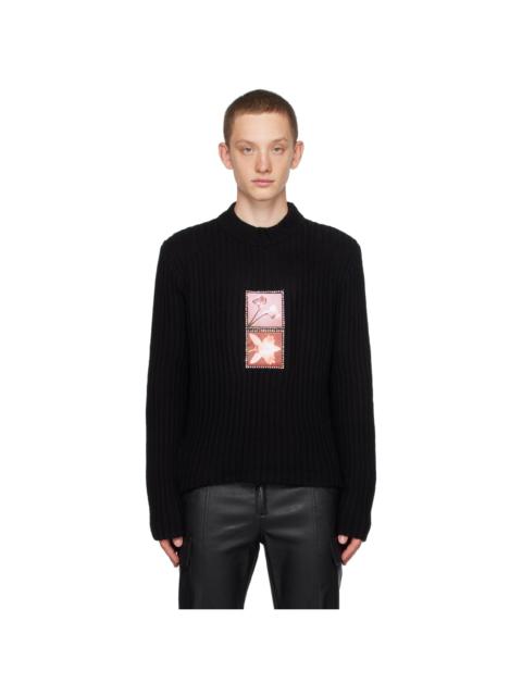 MISBHV Black Printed Sweater