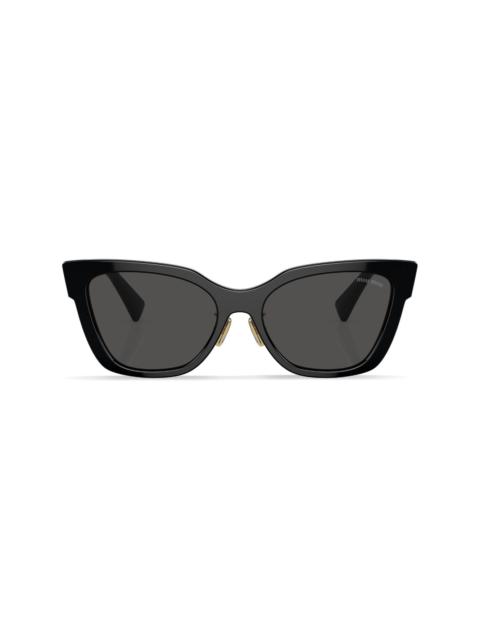 Miu Miu logo-lettering butterfly sunglasses | REVERSIBLE
