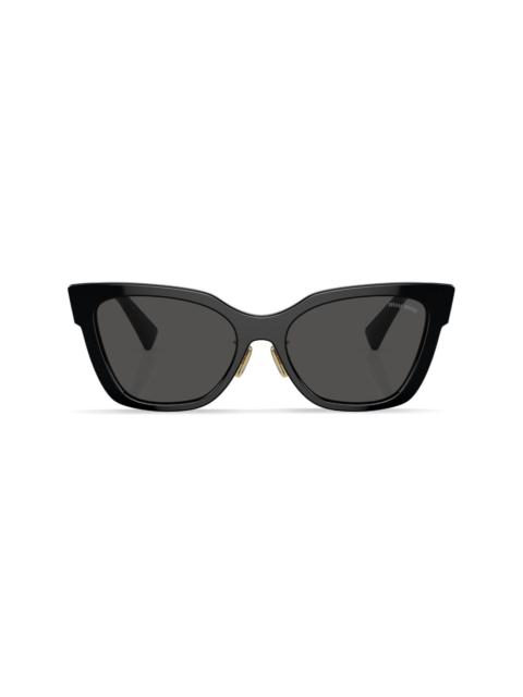 logo-lettering butterfly sunglasses