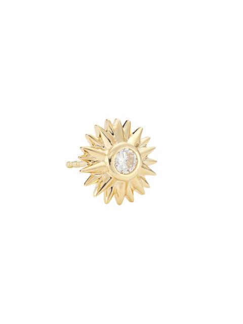 SYDNEY EVAN Women's 14K Yellow Gold & Diamond Starburst Stud Earrings