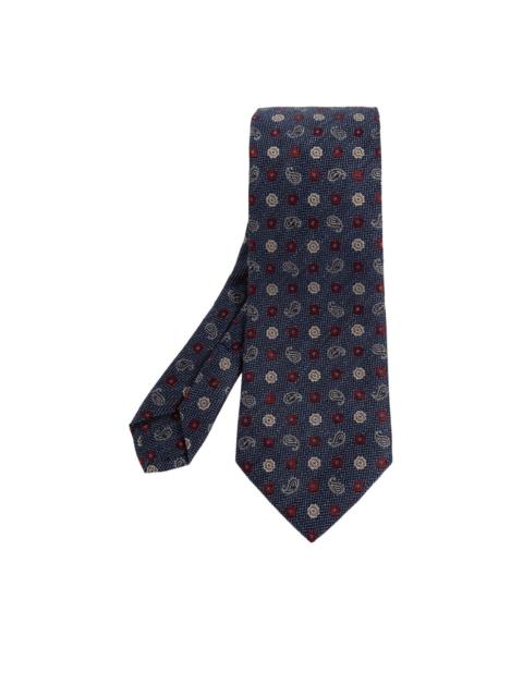 Etro paisley-motifs tie