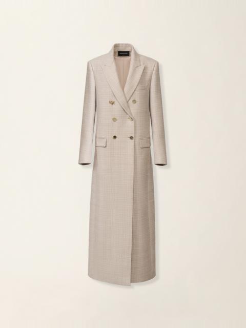 FABIANA FILIPPI Double breasted mouliné coat