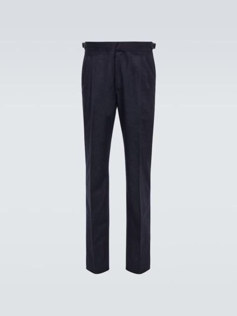 Tailor Two Pince wool-blend pants