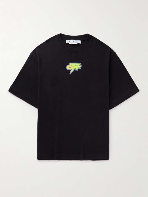 Off-White Mary Skate Printed Cotton-Jersey T-Shirt | REVERSIBLE
