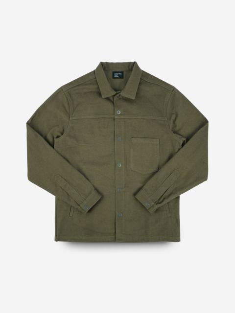 Iron Heart STF-TWLCPO-OLV SaturdayTypeFever - 9oz Cotton CPO Shirt - Olive