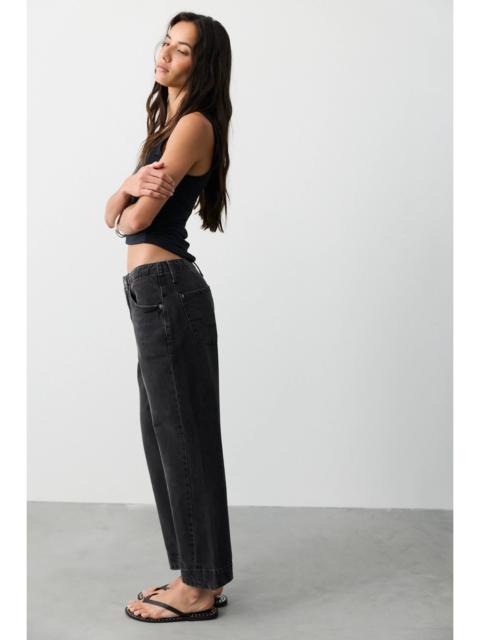 FREE PEOPLE We The Free Leona Low-Rise Twisted Slim Jeans