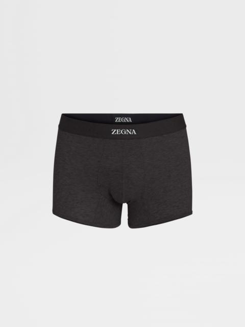 BLACK COTTON TRUNKS