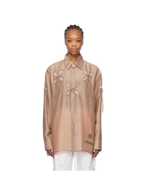 【関税込み】J.Kim ホワイト Embroidery Scheme Petal Tシャツ PETAL T-SHIRT