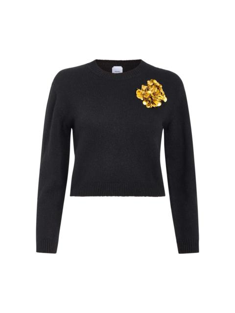 markarian Romy Sequined Cashmere Sweater