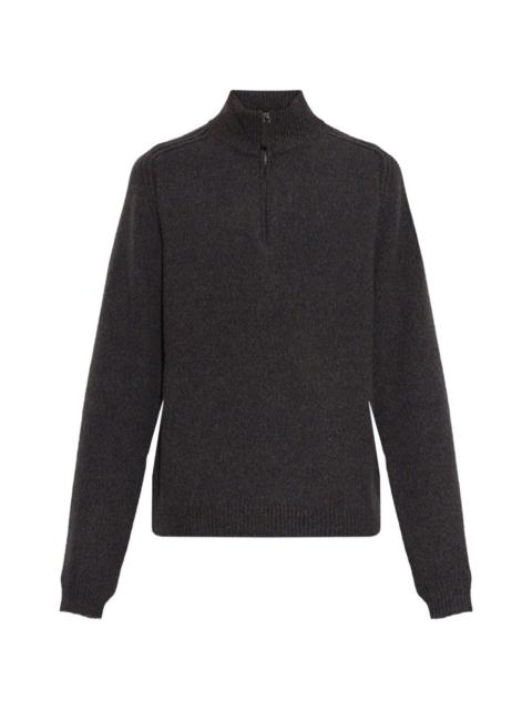 SEASE Mouilné 2.0 quarter-zip cashmere sweater