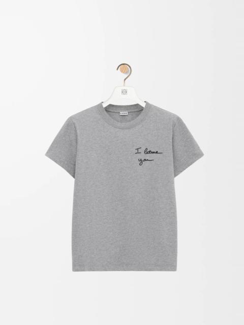 Loewe Regular fit T-shirt in cotton