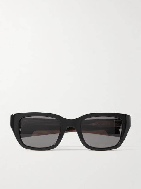 Bottega Veneta Ribbon Square-Frame Acetate Sunglasses