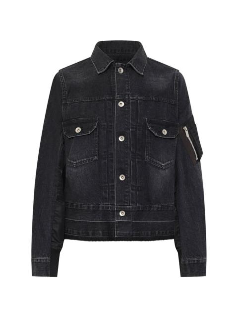 sacai denim jacket