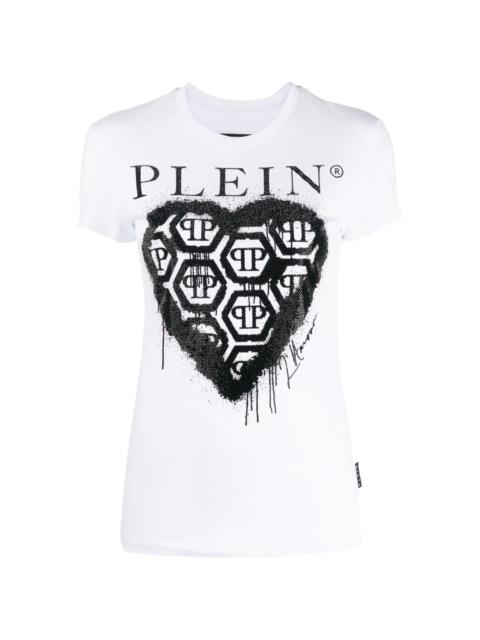 logo-print short-sleeve T-shirt