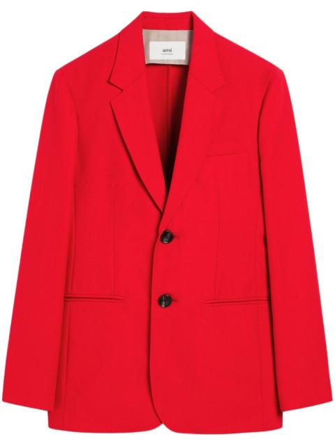 single-breasted blazer