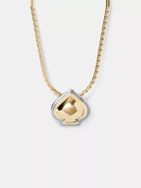 kate spade Sculpted Spade Pendant