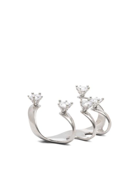 PANCONESI Diamanti Armour hand bracelet