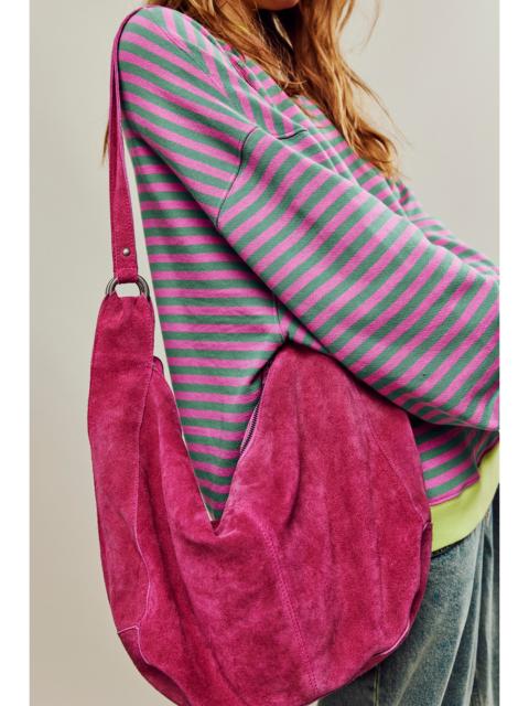 FREE PEOPLE Roma Suede Tote Bag