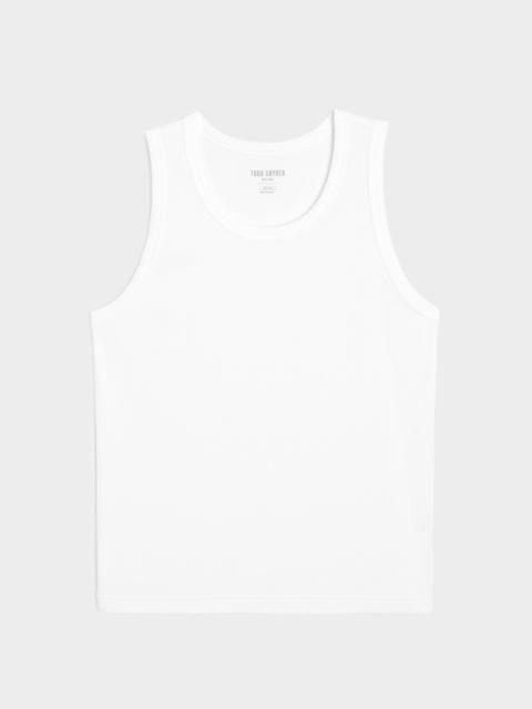 TODD SNYDER Cotton Ribbed Tank