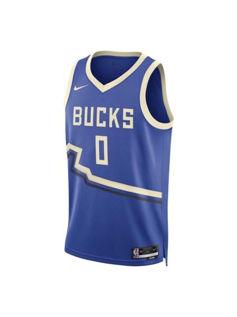Nike Nike Milwaukee Bucks 2024/25 City Edition Jersey 'Damian Lillard' FQ4349-483