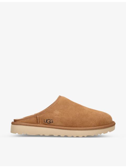 UGG Classic Slip-On suede and shearling slippers
