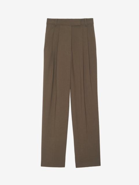 The Frankie Shop Bea Suit Pants - Chocolate