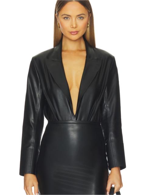 NORMA KAMALI Easy Fit Single Breasted Bodysuit