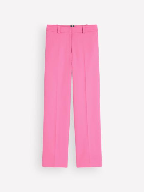 BODEN Canonbury Textured 7/8 Pants-Wild Pink