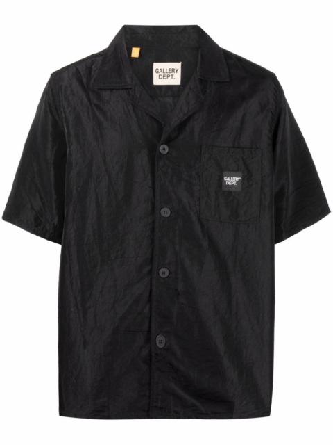 GALLERY DEPT. logo-patch short-sleeve shirt