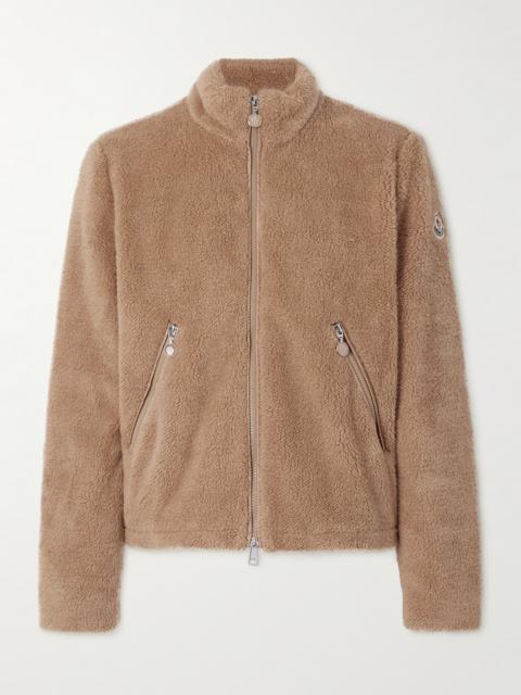Moncler Polignac Fleece And Quilted Shell Down Jacket