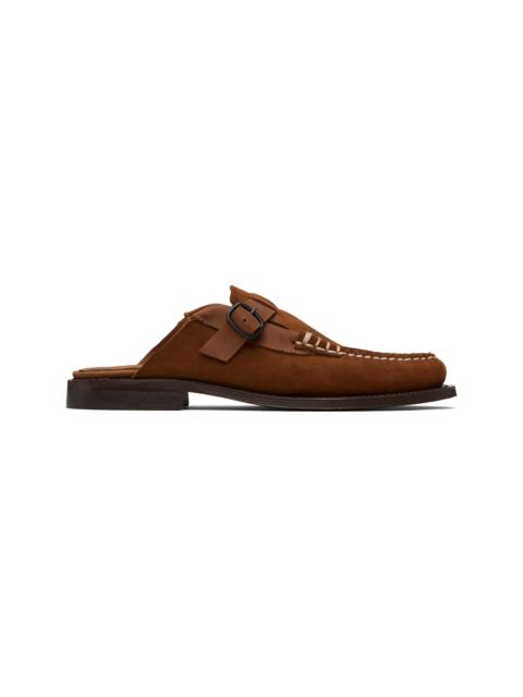 HEREU Brown Barraca Slip-on Loafers