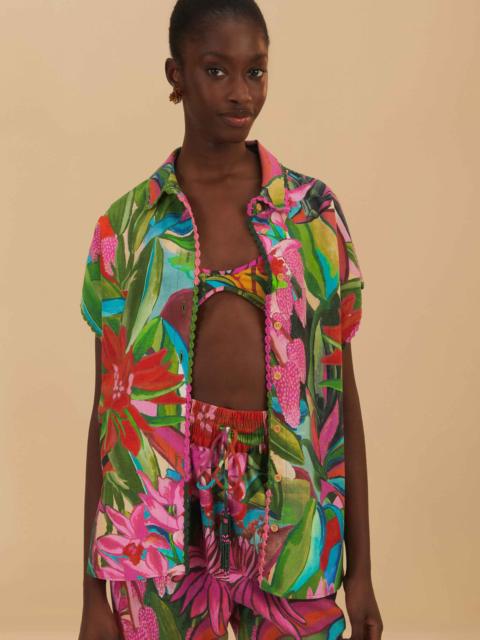 FARM RIO Jardin De Reve Shirt