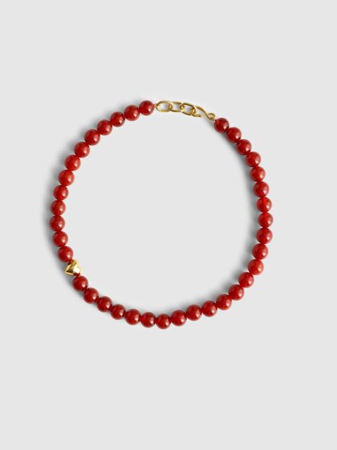 Madewell Semiprecious Charm Beaded Choker Necklace