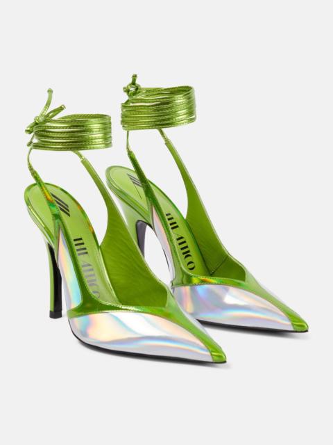 THE ATTICO Venus leather pumps
